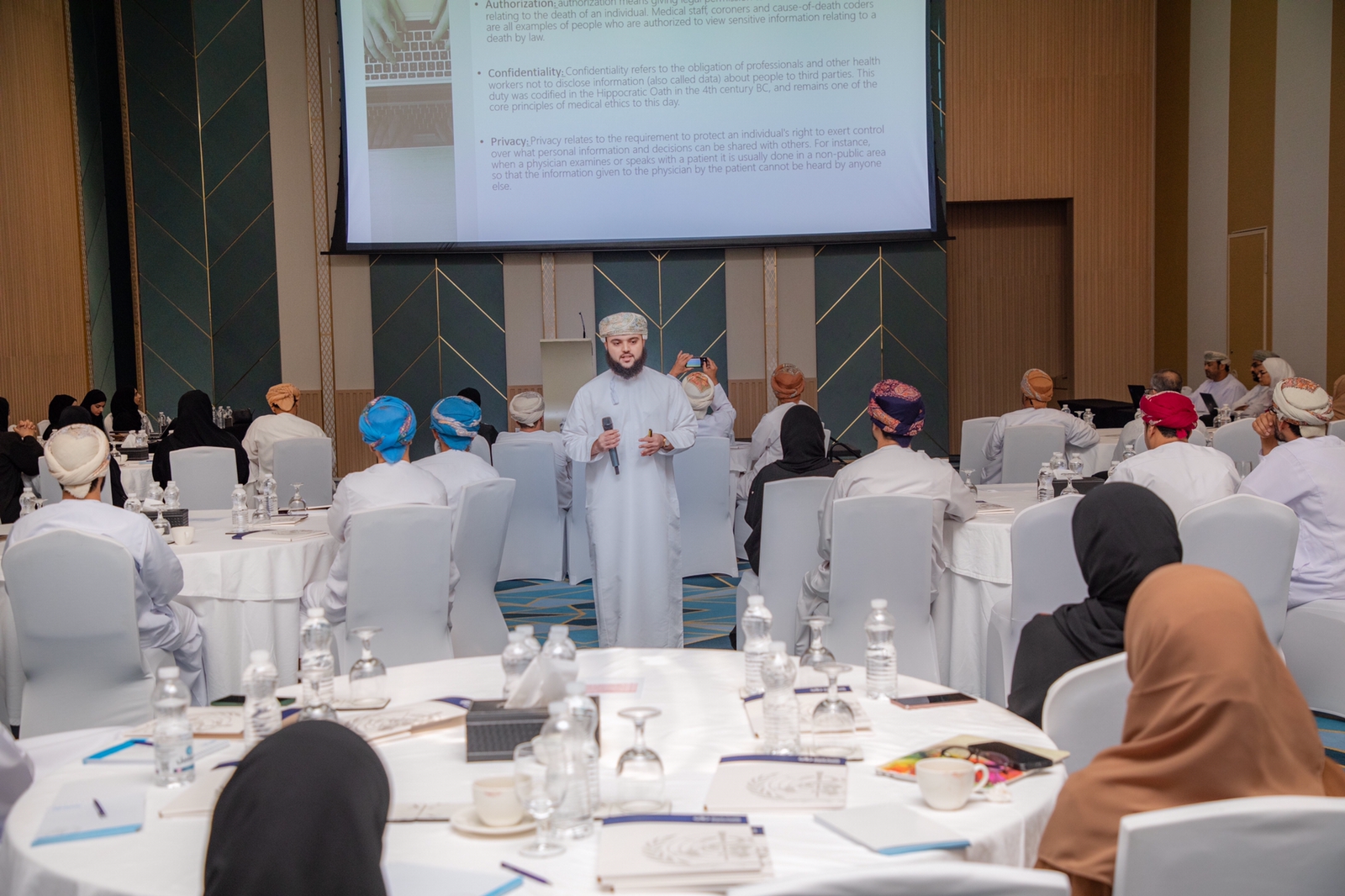 Dr. Salim Al Busaidi Presenting